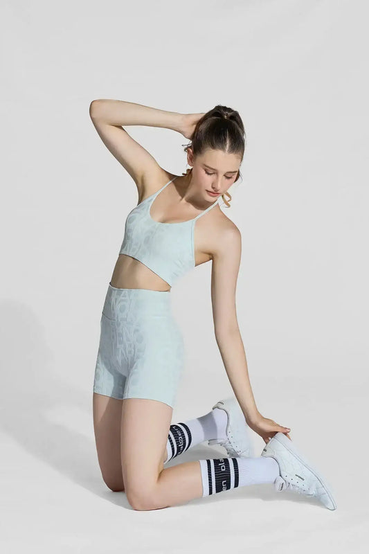 Classic Renée 3D Shorts 5” - Mint Cream - Olaben