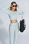 Classic Nala Long Sleeve 3D Bra - Mint Cream - Olaben - Womens Long Sleeve