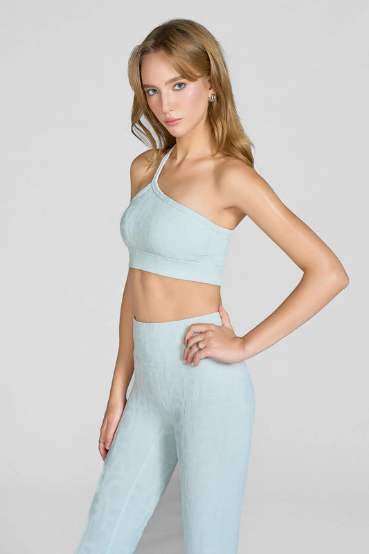 Classic Serein 3D Single Strap Shoulder Bra - Mint Cream - Olaben - Womens Bra
