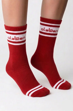 Daily Crew Sock 3.0 - Red