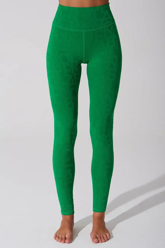 Classic Déese Fleur Legging 3D - Dark Green - Olaben