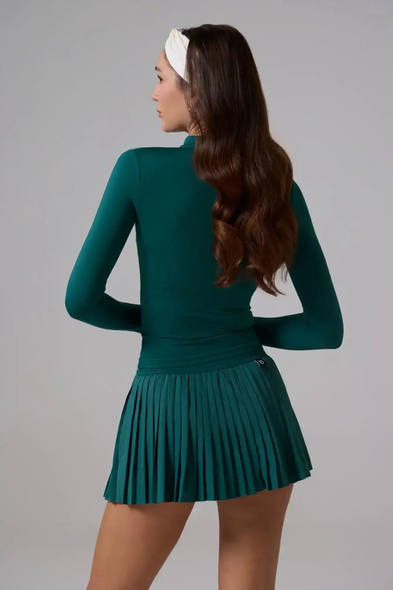 Emelie Define Jacket - Midnight Green | Olaben