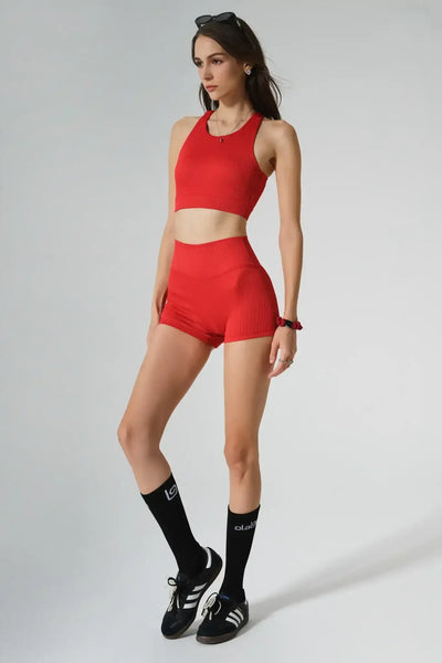 Áo Bra Sabrina và quần short cạp cao Esmeray