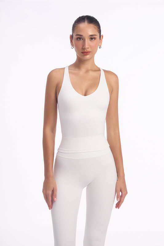 Áo Thể Thao Evo Align Cross - Off White