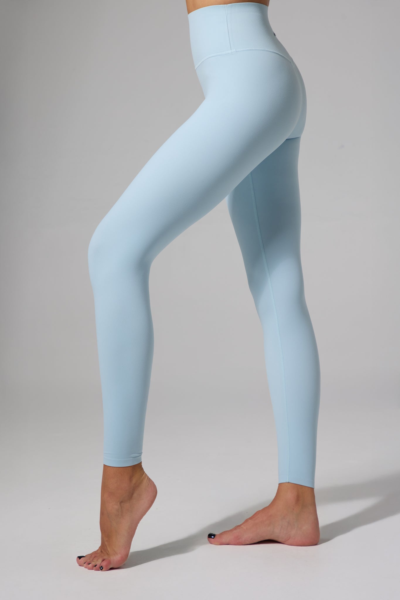 Evo High Rise Leggings - Glacier Blue