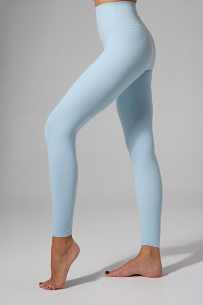 Evo High Rise Leggings - Glacier Blue