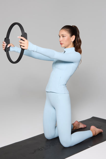 Evo High Rise Leggings - Glacier Blue