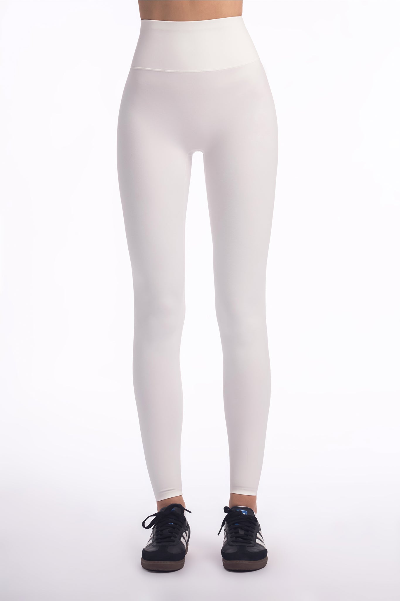 Quần Legging Cạp Cao Evo - Off White