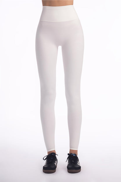 Quần Legging Cạp Cao Evo - Off White