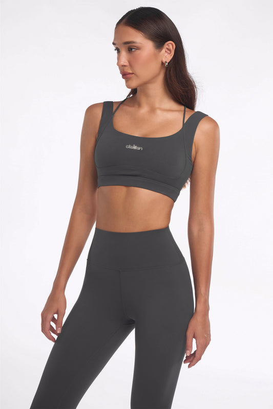 Evo Sculpt Bra - Cool Gray