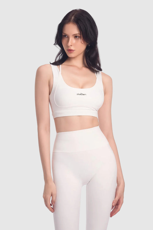 Evo Sculpt Bra - Off White - Olaben - Womens Bra