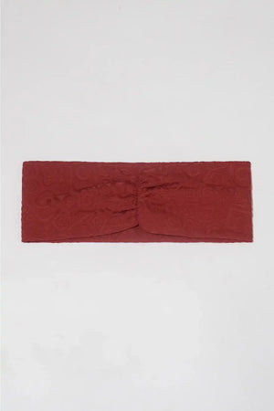 Empower Luxe Headband - Merlot - Olaben
