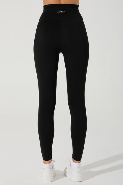 Stylish black women's leggings for a trendy and comfortable look - OW-0040-WLG-BK.