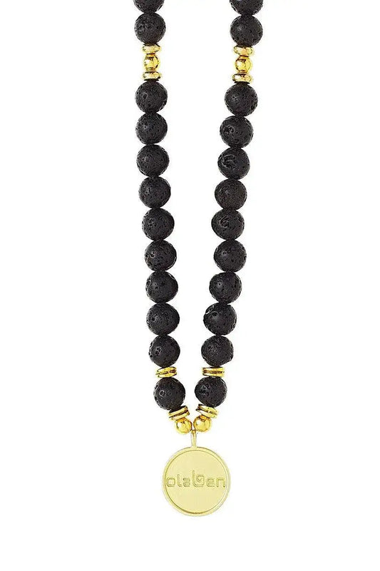 Kavyx Mala Necklace - Black - Olaben