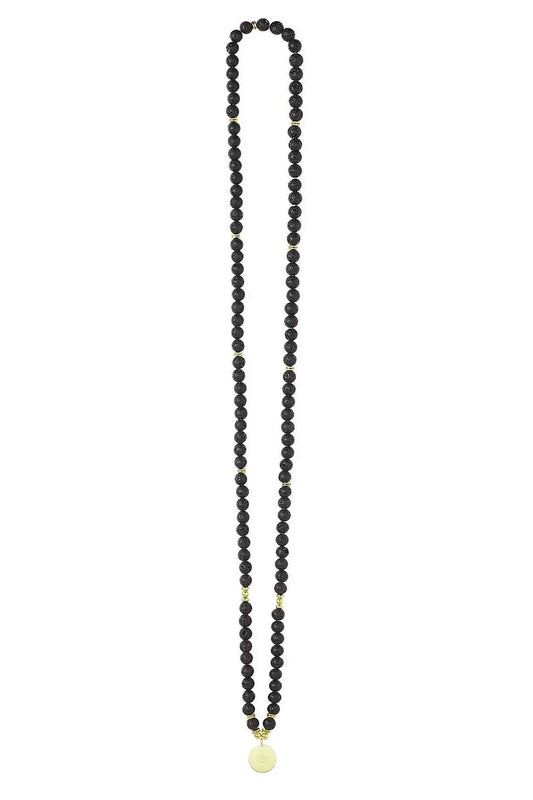 Kavyx Mala Necklace - Black - Olaben