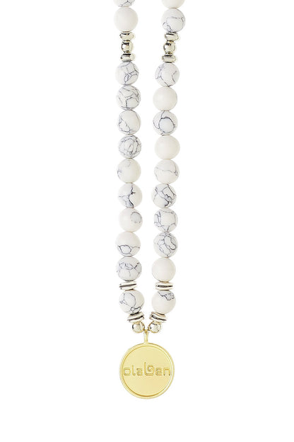 Stunning white Kavyx Mala necklace jewelry with intricate design - OW-0165-UJY-WT_2.jpg