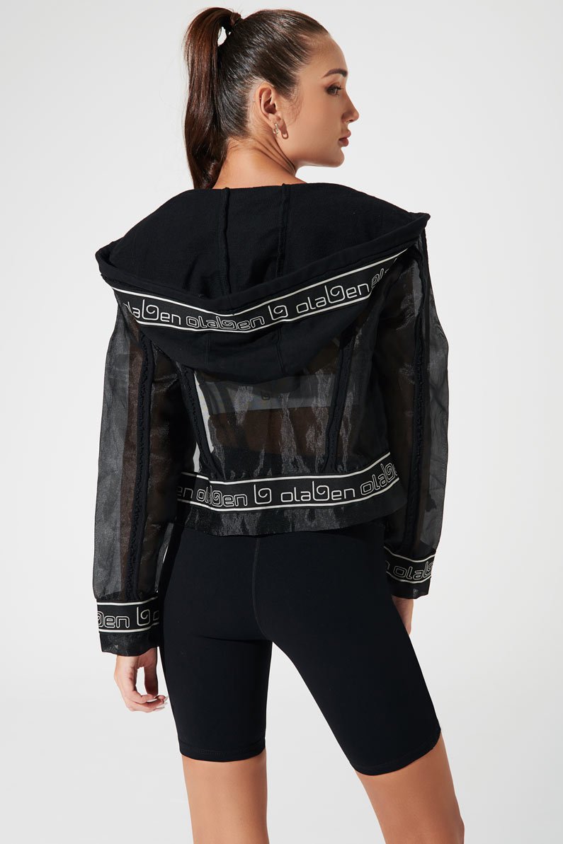 Stylish black women's jacket by La Keisha, perfect for any occasion. Product code: OW-0098-WJK-BK.