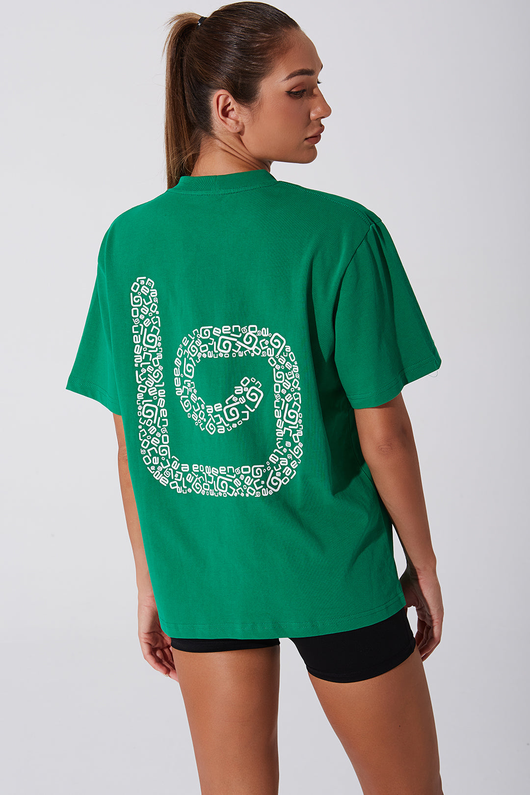 Unisex green short sleeve tee for women - Limited edition - OW-0173-WSS-GN.