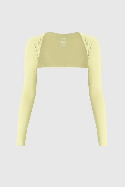 Classic Bolero Crop - Lemon