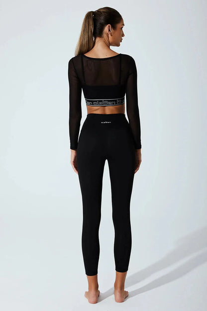 Luziana Top & Luziana Legging - Black