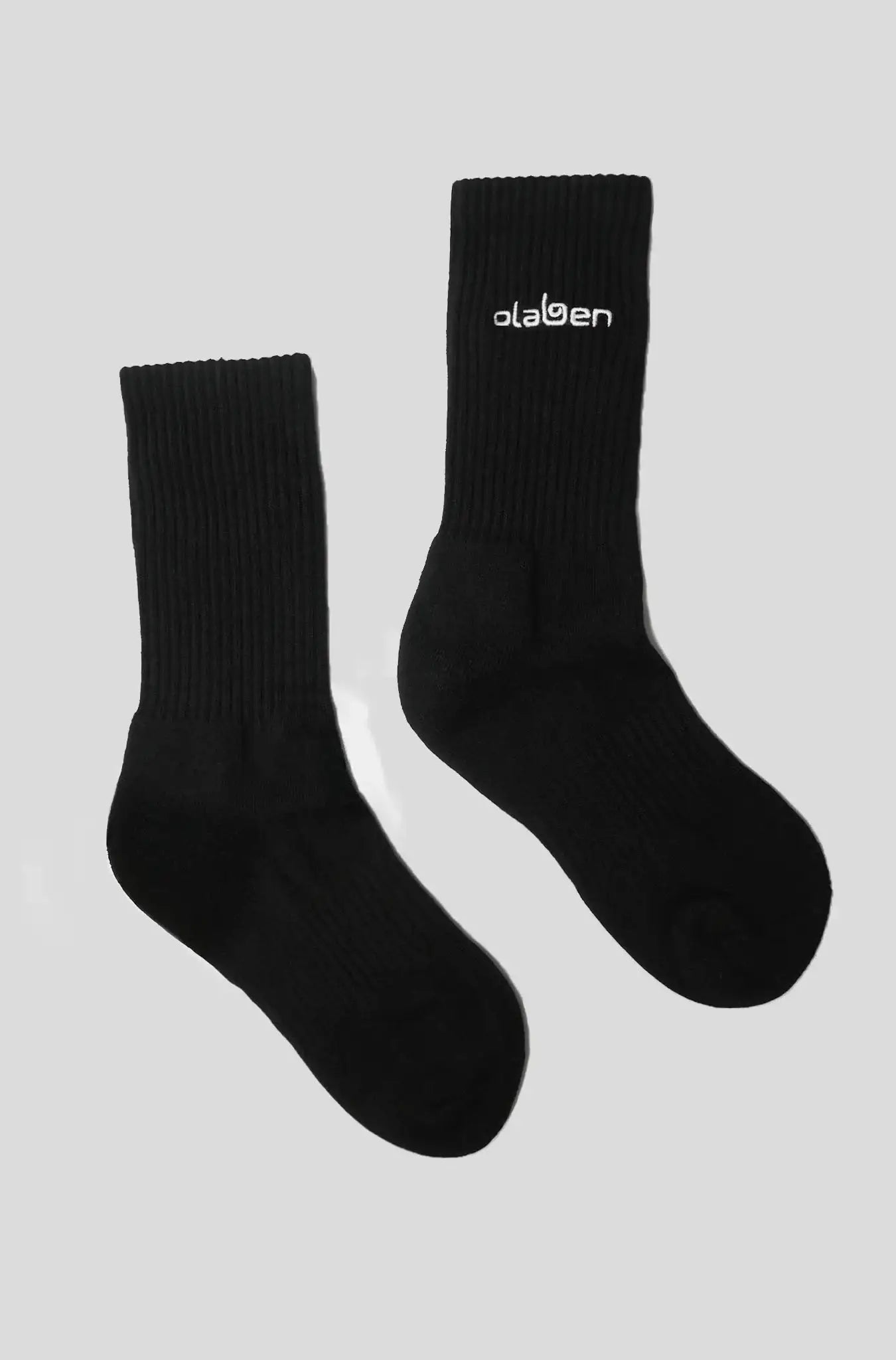 Olaben Crew Socks - Black