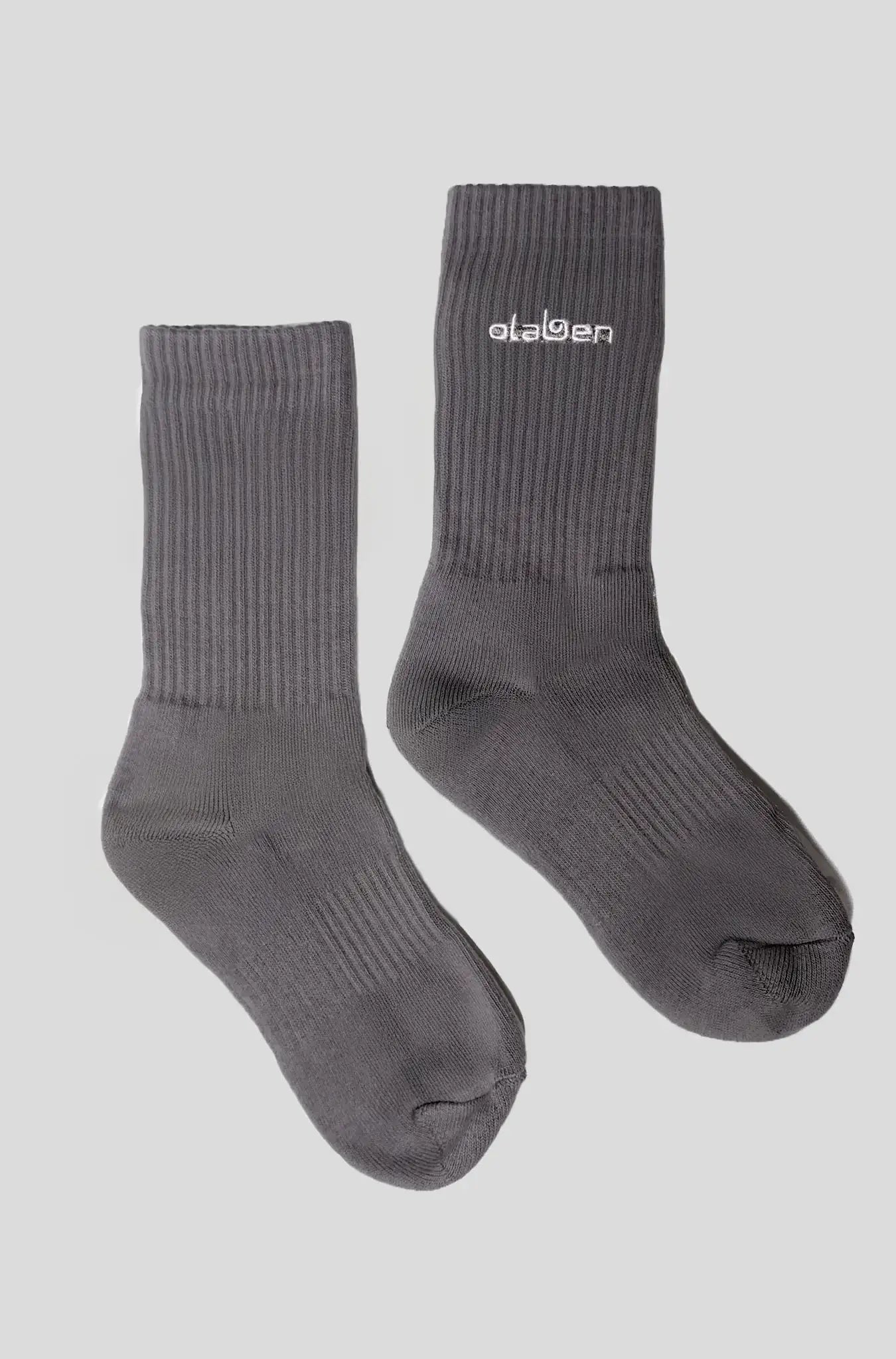 Olaben Crew Socks - Grey