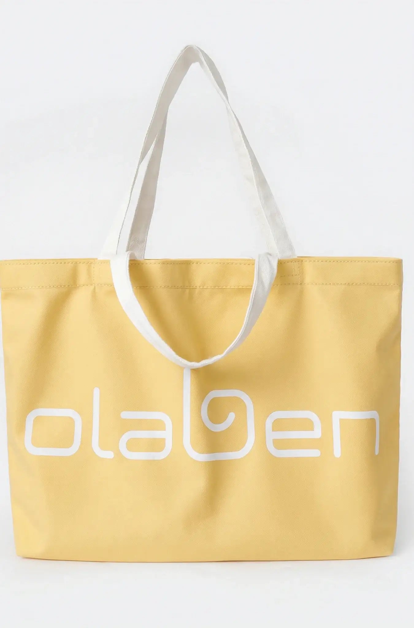 Olaben Multi Strap Canvas Tote Bag - Butter Yellow - Olaben