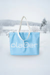 Olaben Multi Strap Canvas Tote Bag - Glacier Blue