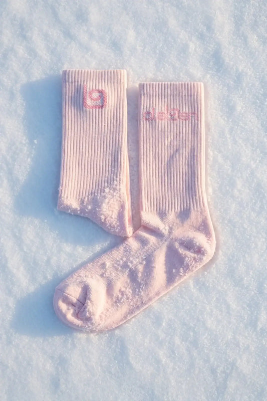Olaben Quarter Socks - Baby Pink - Olaben