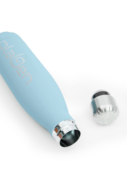 Ice cloud blue water bottle equipment for outdoor use