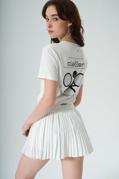 Limited Olaben Racquet Club Tee - White