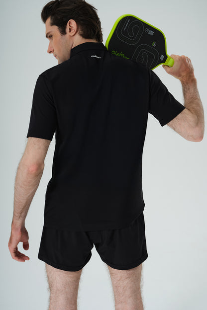 Racquet Club Polo Shirt - Black Energy