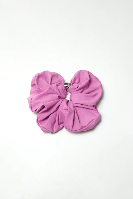 Oversized Silver Bead Scrunchie - Blossom - Olaben