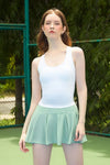 Racerback Active Tank - White - Olaben - Womens Tank Top
