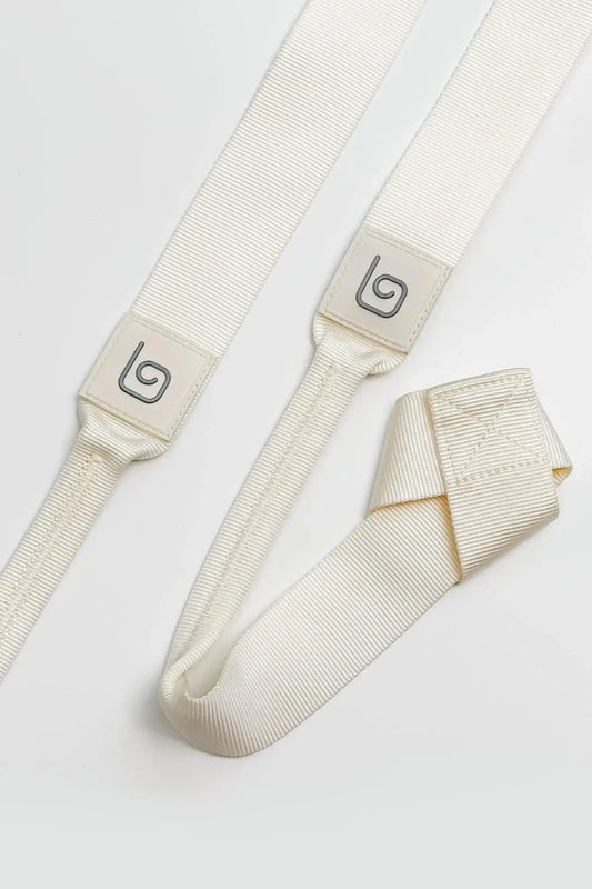 Elite Yoga Strap - Cream - Olaben