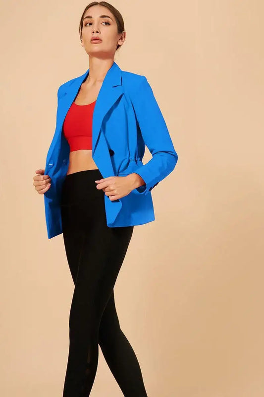 Tifan Blazer - Cornflower Blue - Olaben