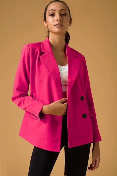 Coral jacket blazer store