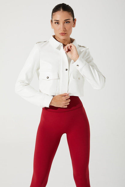 Urban Rebel Jacket - White - Olaben - Womens Jacket