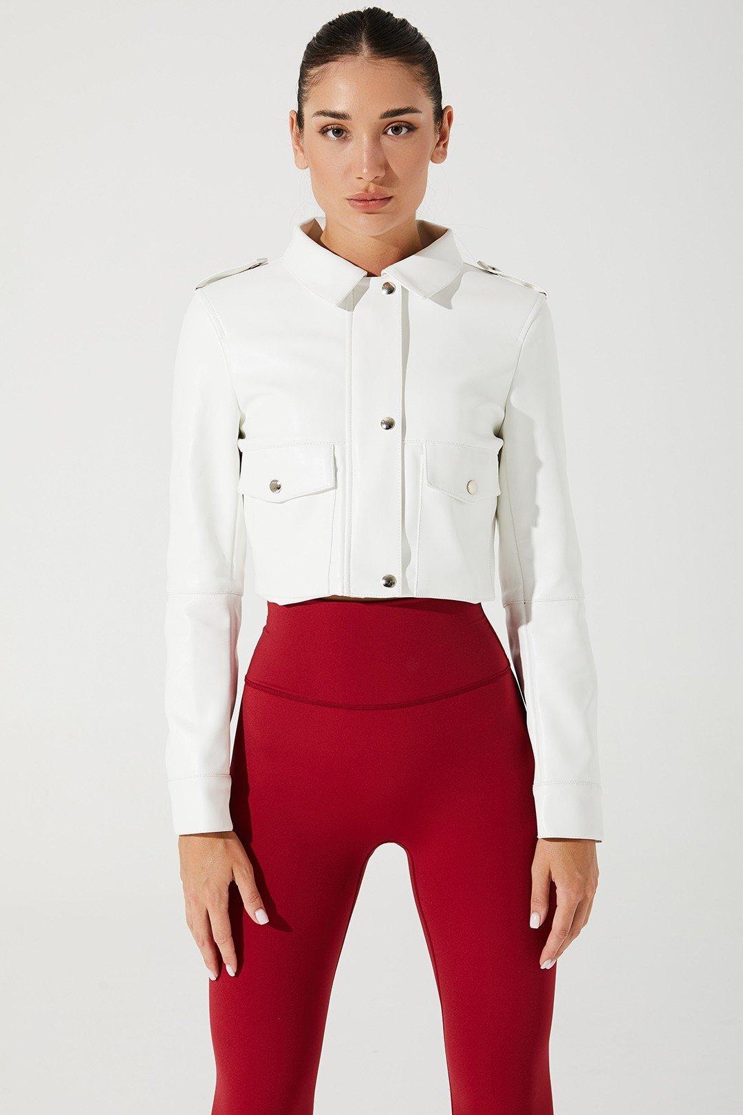 Urban Rebel Jacket - White - Olaben - Womens Jacket