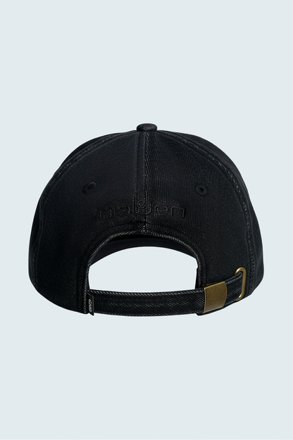 Washed Olaben Cap - Black