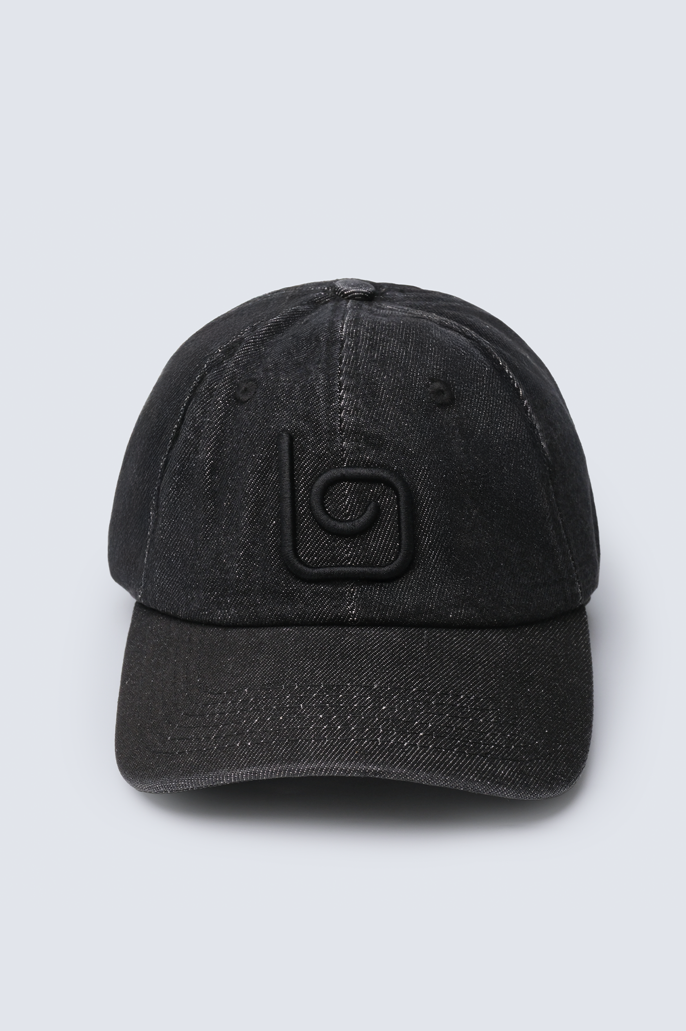 Washed Olaben Cap - Black