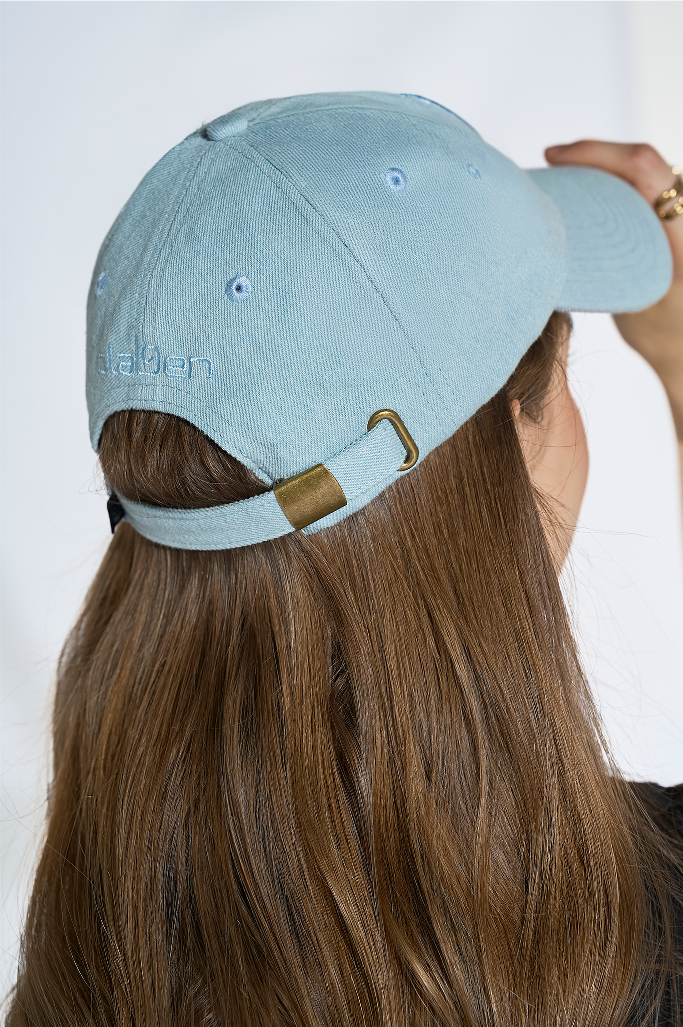 Washed Olaben Cap - Denim