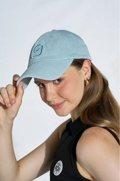 Washed Olaben Cap - Denim
