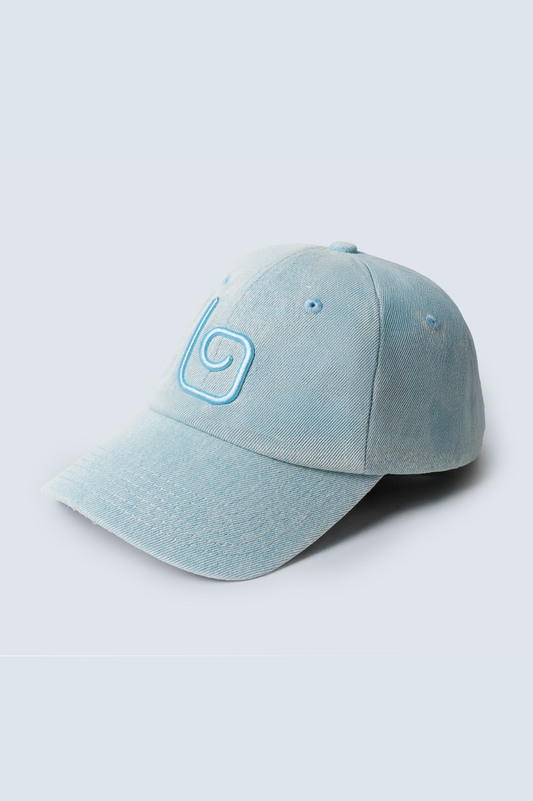 Washed Olaben Cap - Denim