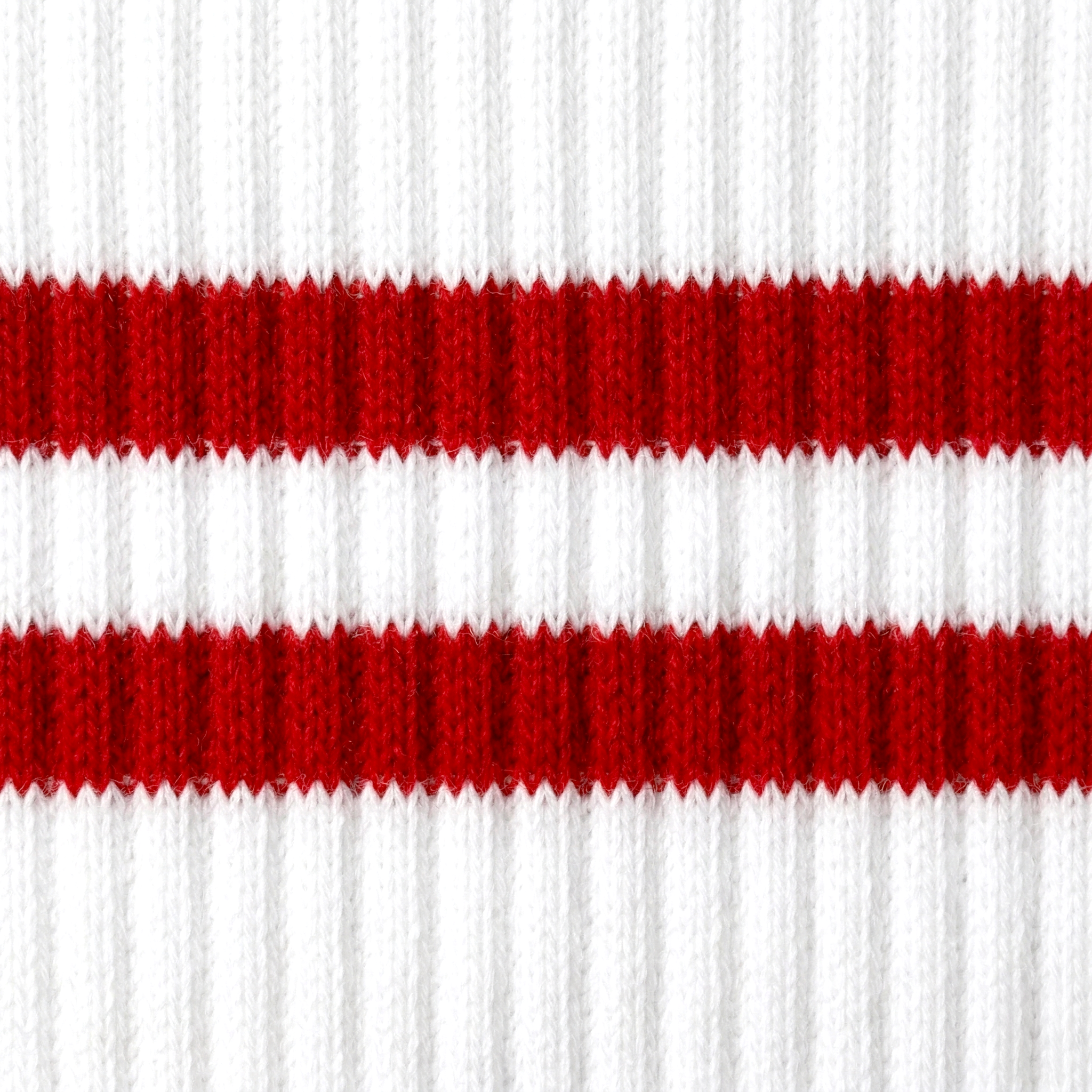 White / Bright Red